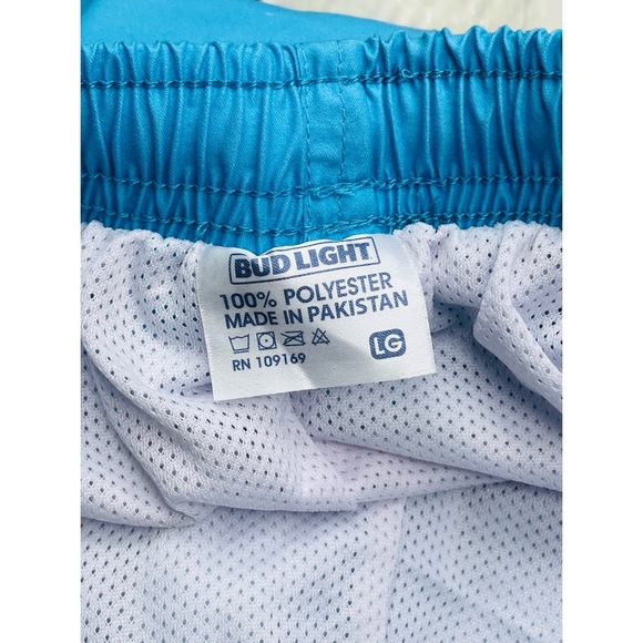 Rare Budlight Limited Edition Retro Spring Break Swim Shorts - Picture 4 of 15